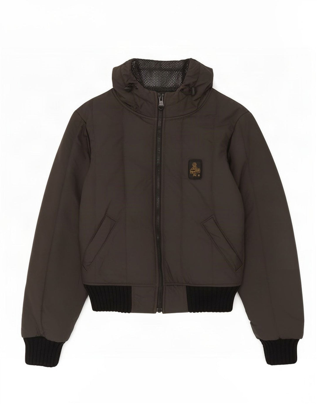 Refrigiwear Dame hættejakke UK 8 Small Grå Polyester