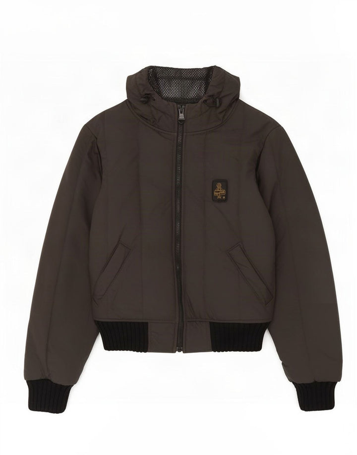 Refrigiwear Dame hættejakke UK 8 Small Grå Polyester