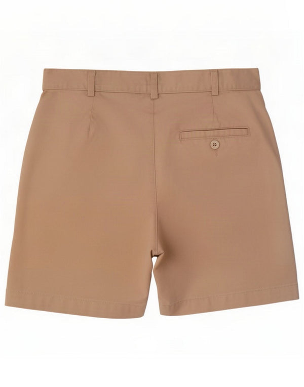 Dockers kvinders højtaljede chinoshorts US 16 2XL W32 Beige bomuld