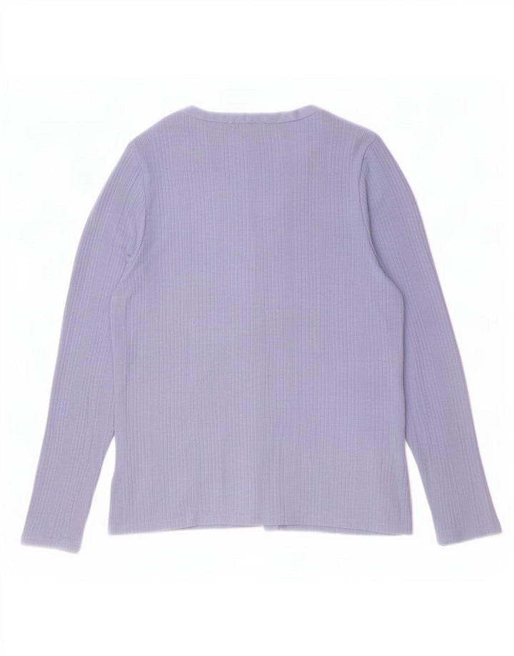 Marks & Spencer Dame Cardigan Sweater UK 16 Large Blue