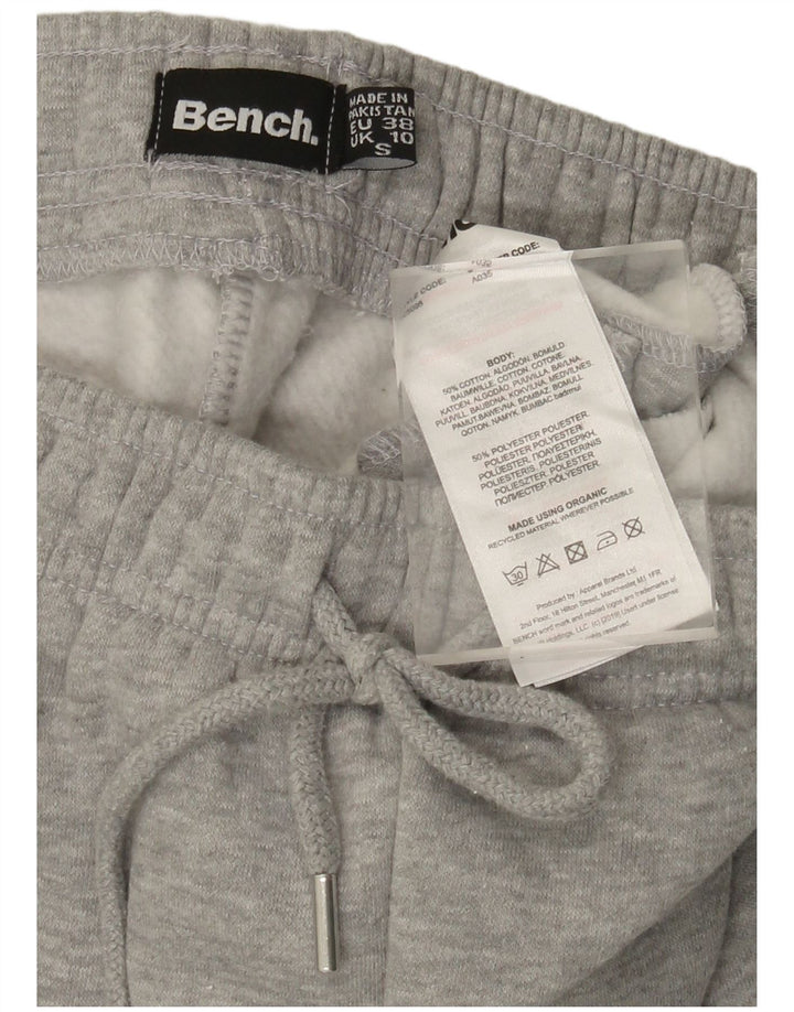 BENCH Dame træningsdragt Bukser Joggers UK 10 Small Grey Bomuld