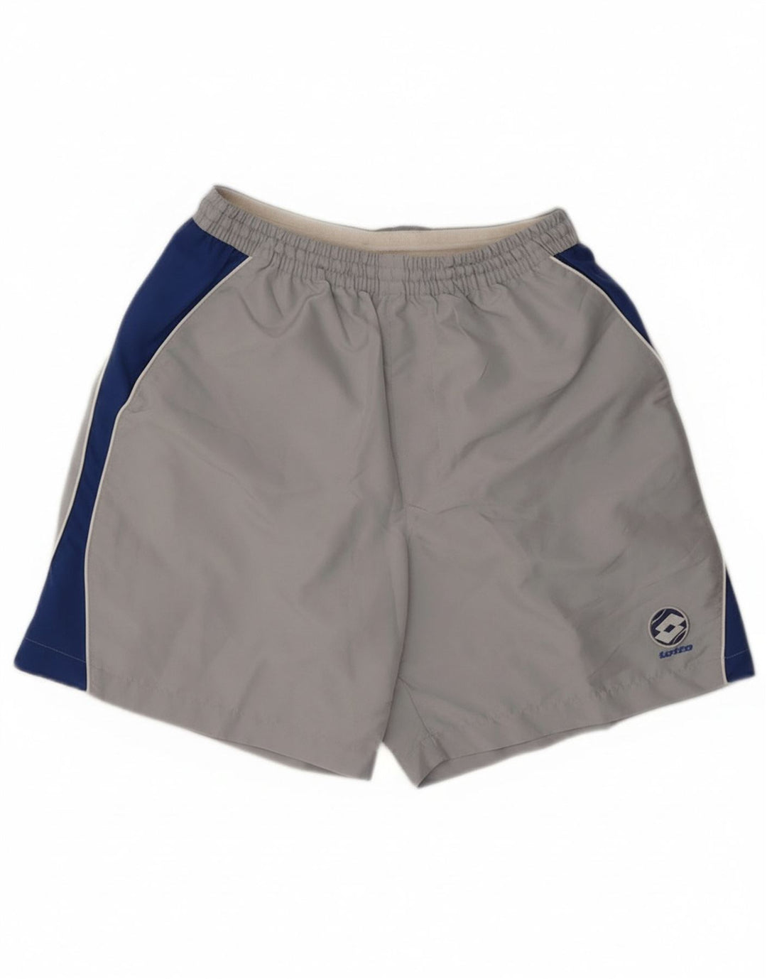 Lotto Herre Sportshorts UK 40/42 Large Grey Colourblock Polyester