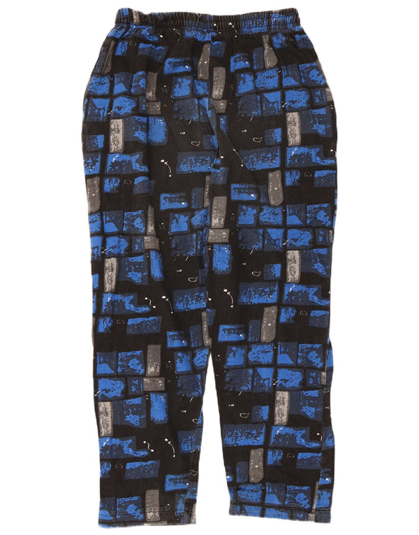 John Baner Herre træningsdragt Bukser UK 44/46 XL Blå Patchwork Bomuld