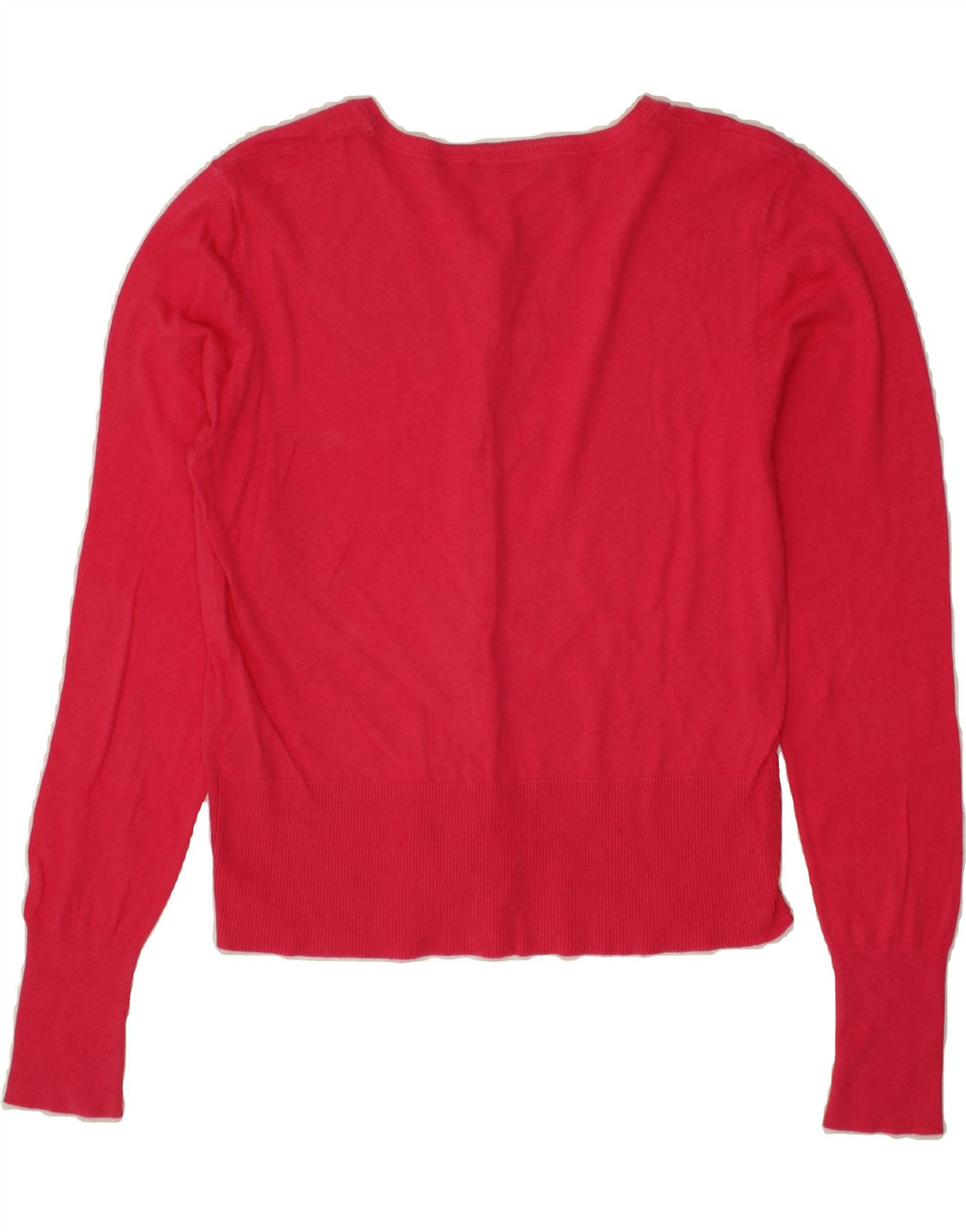 OASIS Womens Cardigan Sweater UK 14 Large Pink Cotton Vintage Oasis and Second-Hand Oasis from Messina Hembry 