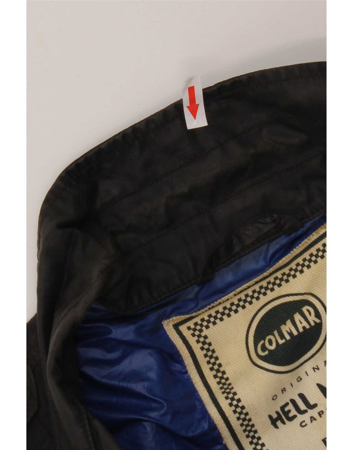 Colmar Dame Biker Jacket IT 42 Lille Sort Nylon