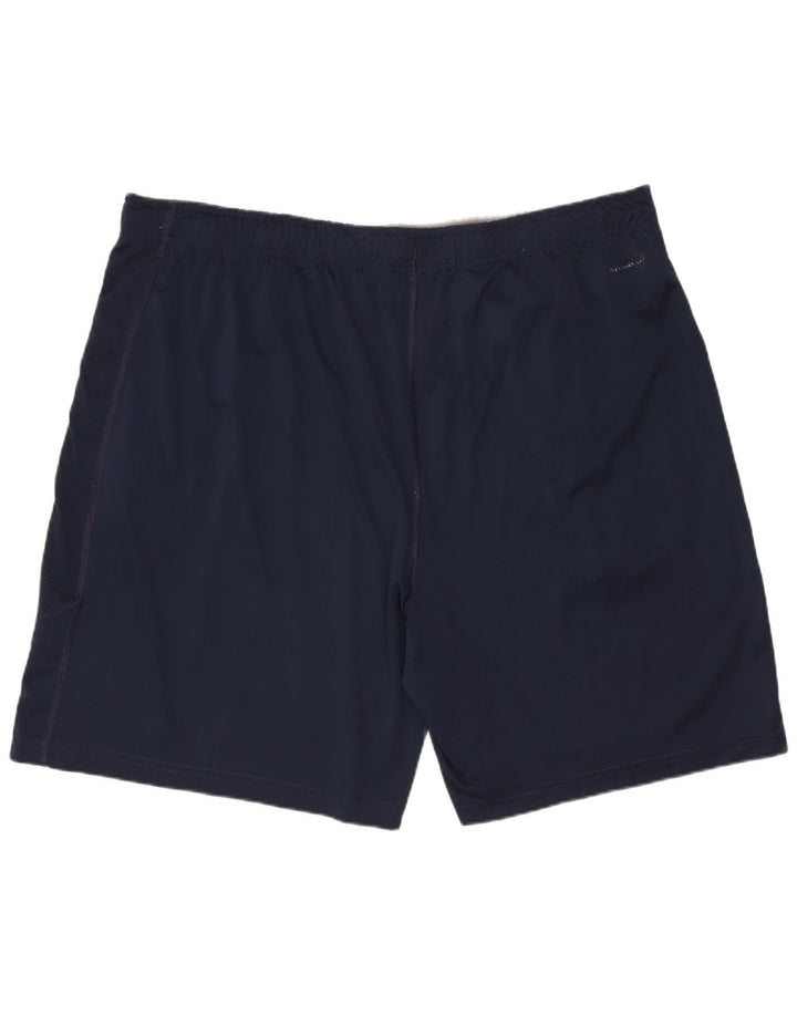 RUSSELL ATHLETIC Herre Dri-Power sportsshorts XL marineblå polyester