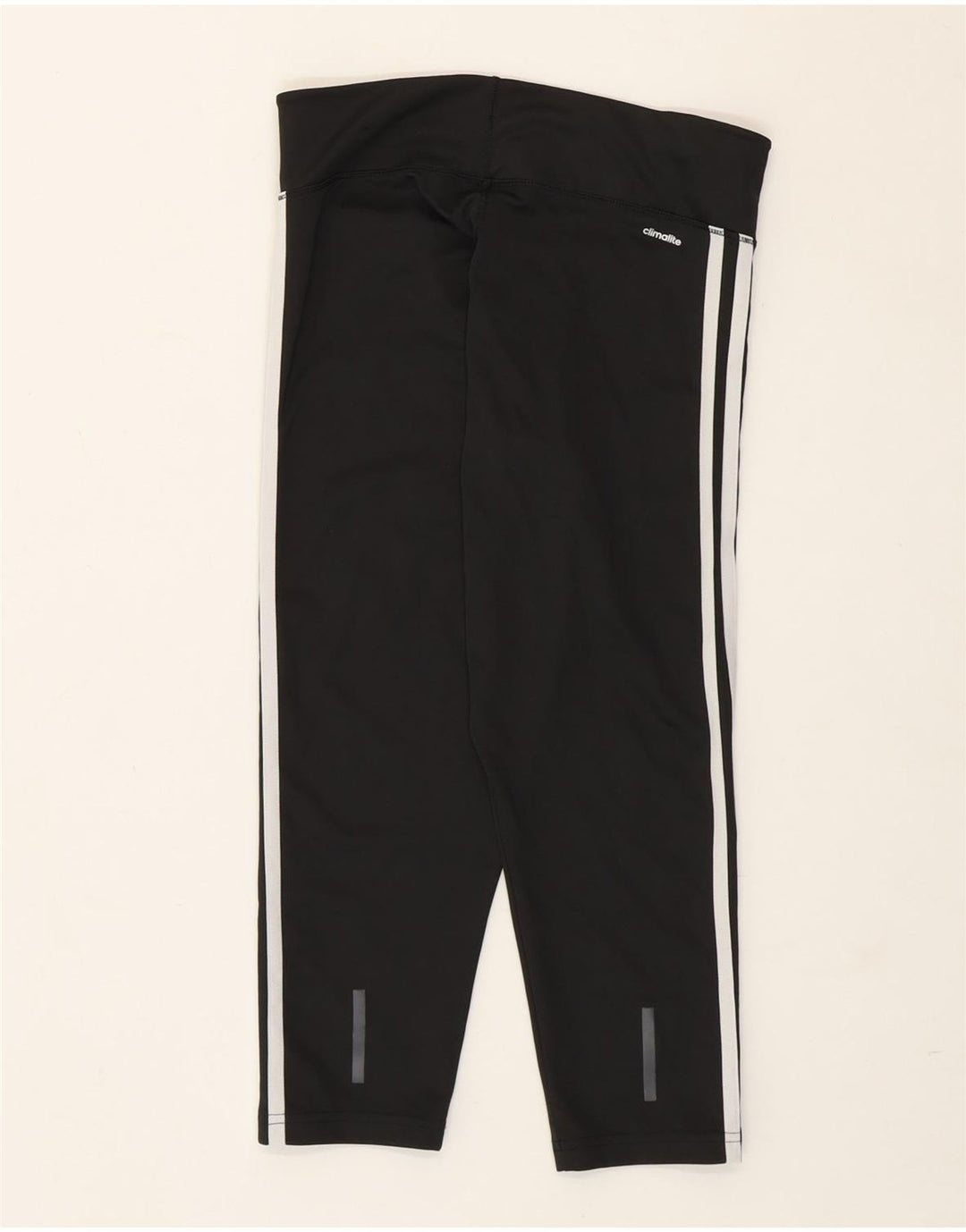 Adidas Dame Climalite Capri Leggings UK 8/10 Small Black