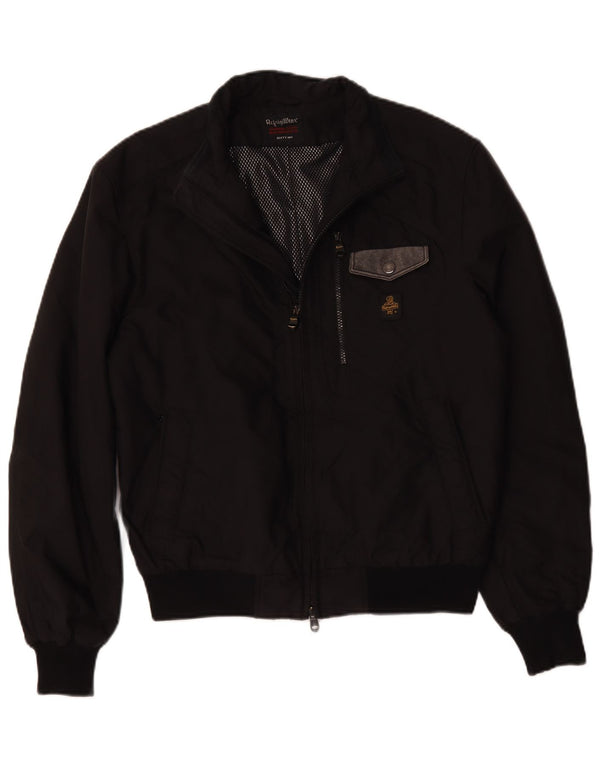 Refrigiwear Herre Bomber Windbreaker Jacket UK 40 Large Black