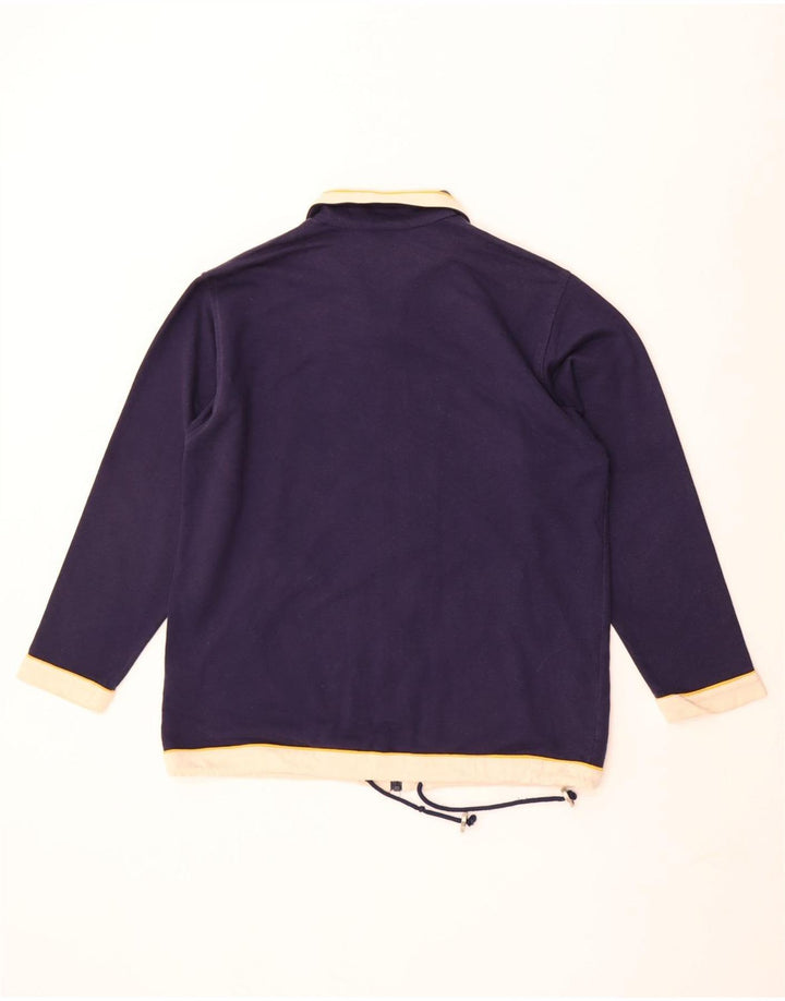 Lotto Dame træningsdragt Topjakke UK 14 Stor Marineblå Bomuld