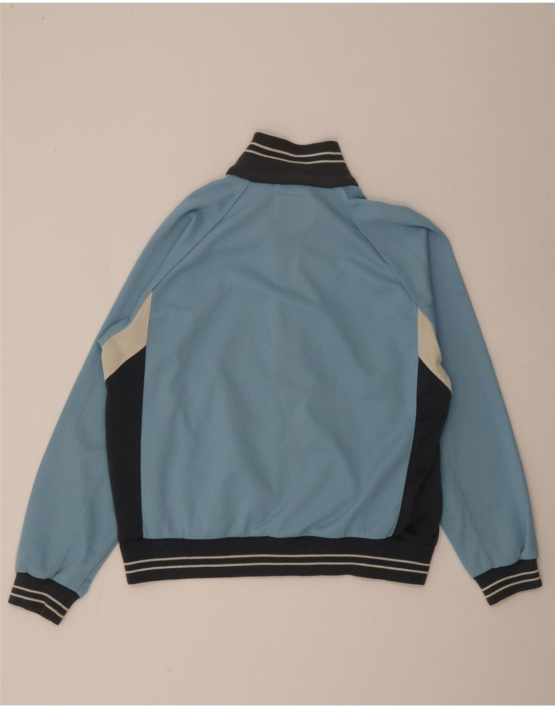 Diadora Træningsdragt til mænd Topjakke UK 36 Small Blue Colourblock Polyester
