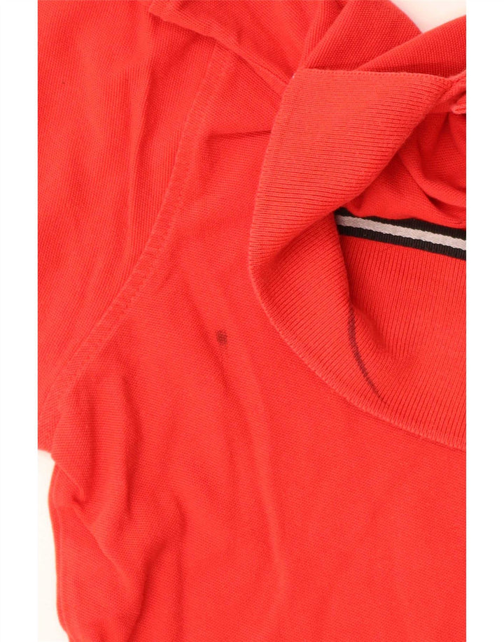 Hugo Boss Polo Shirt til mænd XL Rød Bomuld