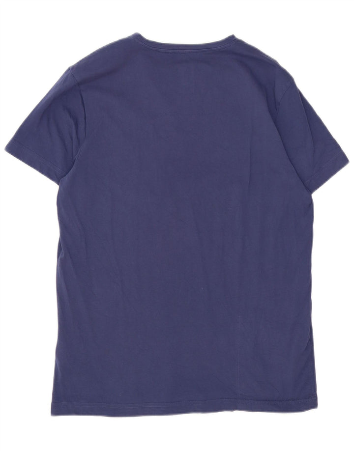 K-Way Herre T-Shirt Top Stor Marineblå Bomuld