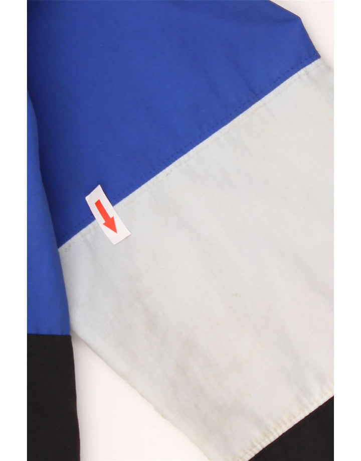 Champion Dame grafisk træningsdragt Topjakke UK 10 Small Blue Colourblock