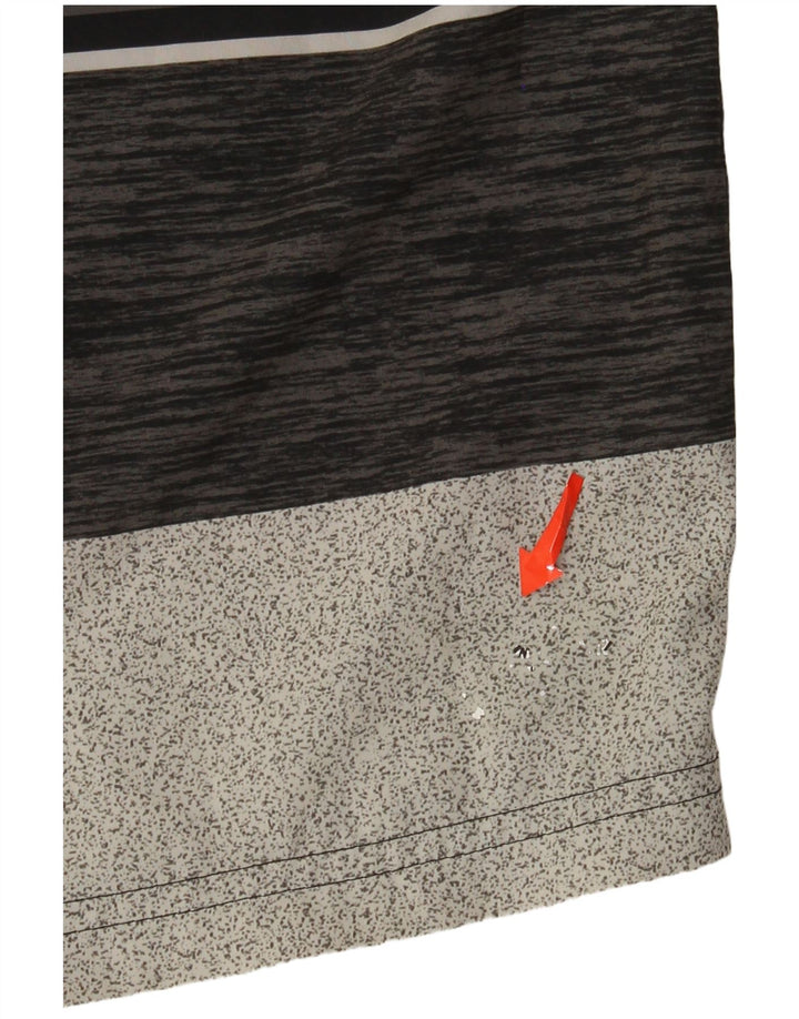 Crivit Badeshorts til mænd XL Sort Colourblock Polyester