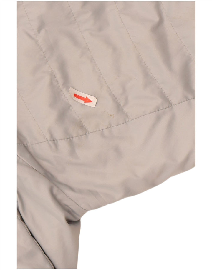 The North Face Polstret hættejakke til kvinder UK 16 Large Grå