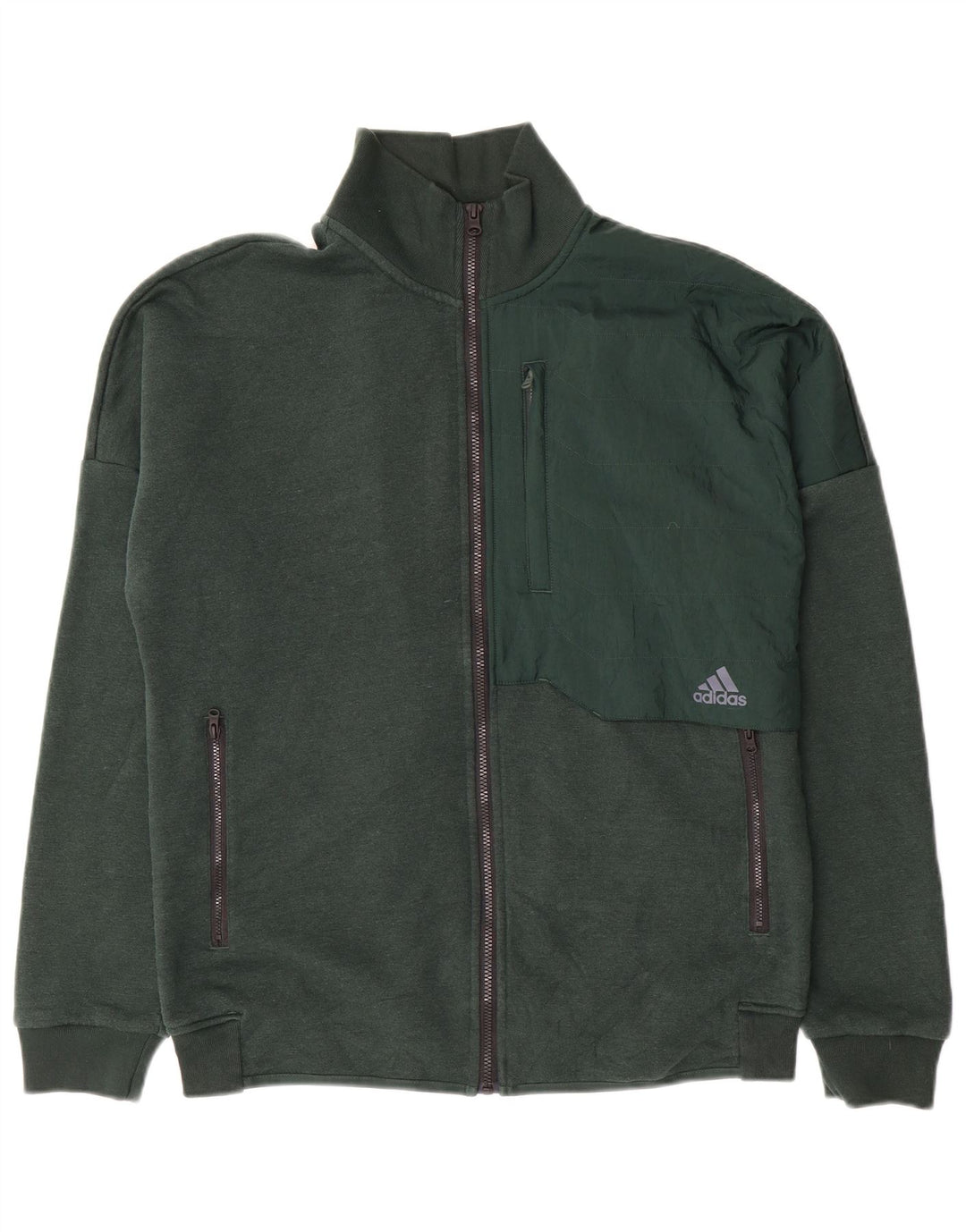 Adidas Træningsdragt til mænd Topjakke Medium Grøn Bomuld