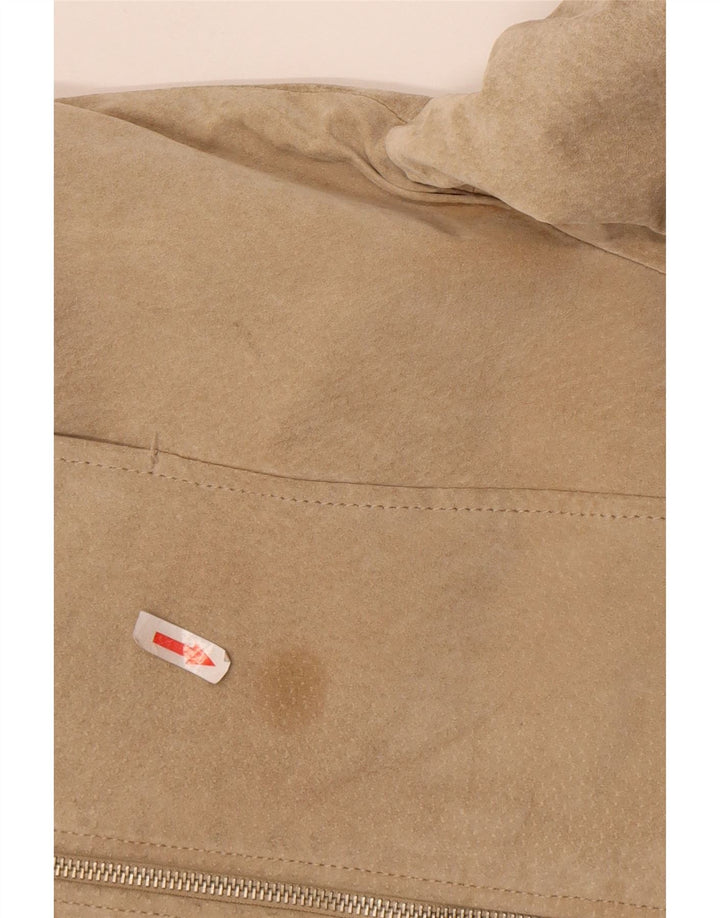Privilegi Dame Ruskindsjakke IT 42 Medium Beige Læder