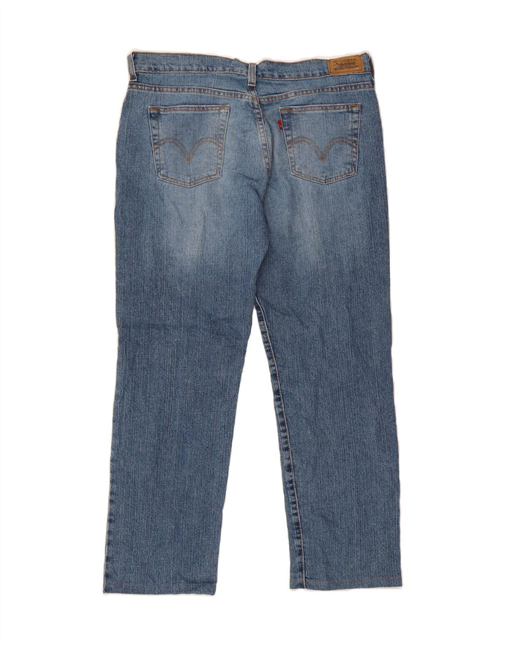 LEVI'S Womens 505 Straight Jeans US 12 Large W30 L27 Blue Cotton Vintage Levi's and Second-Hand Levi's from Messina Hembry 