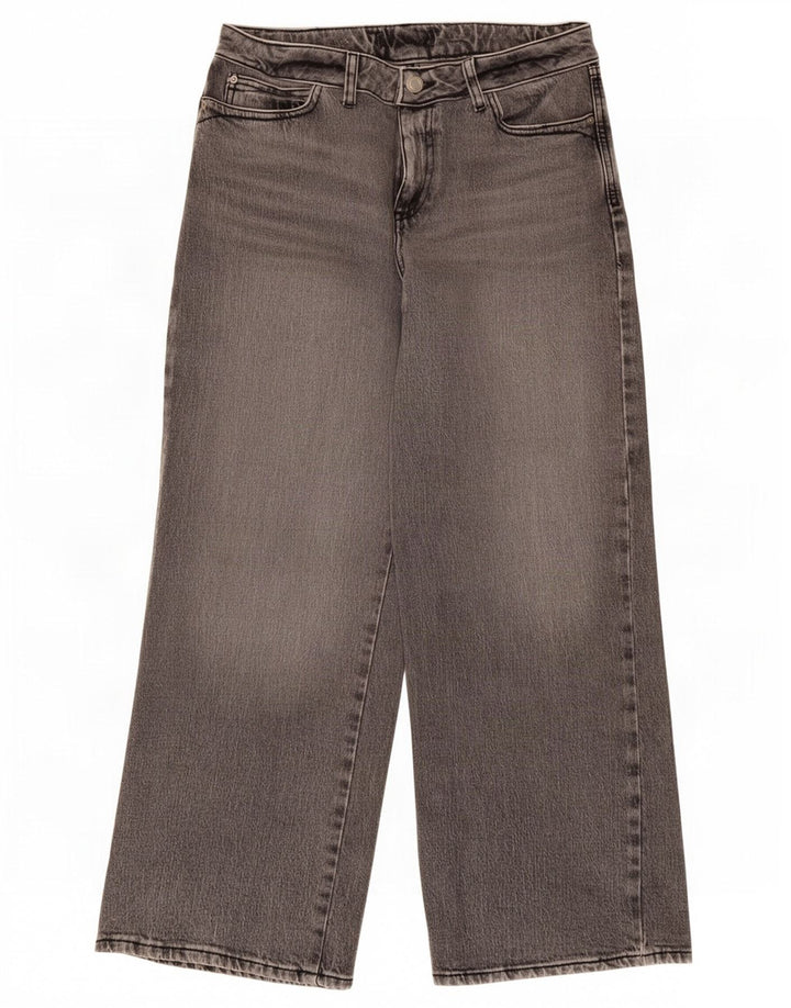 Zara Dame Jeans med brede ben W30 L27 Grå