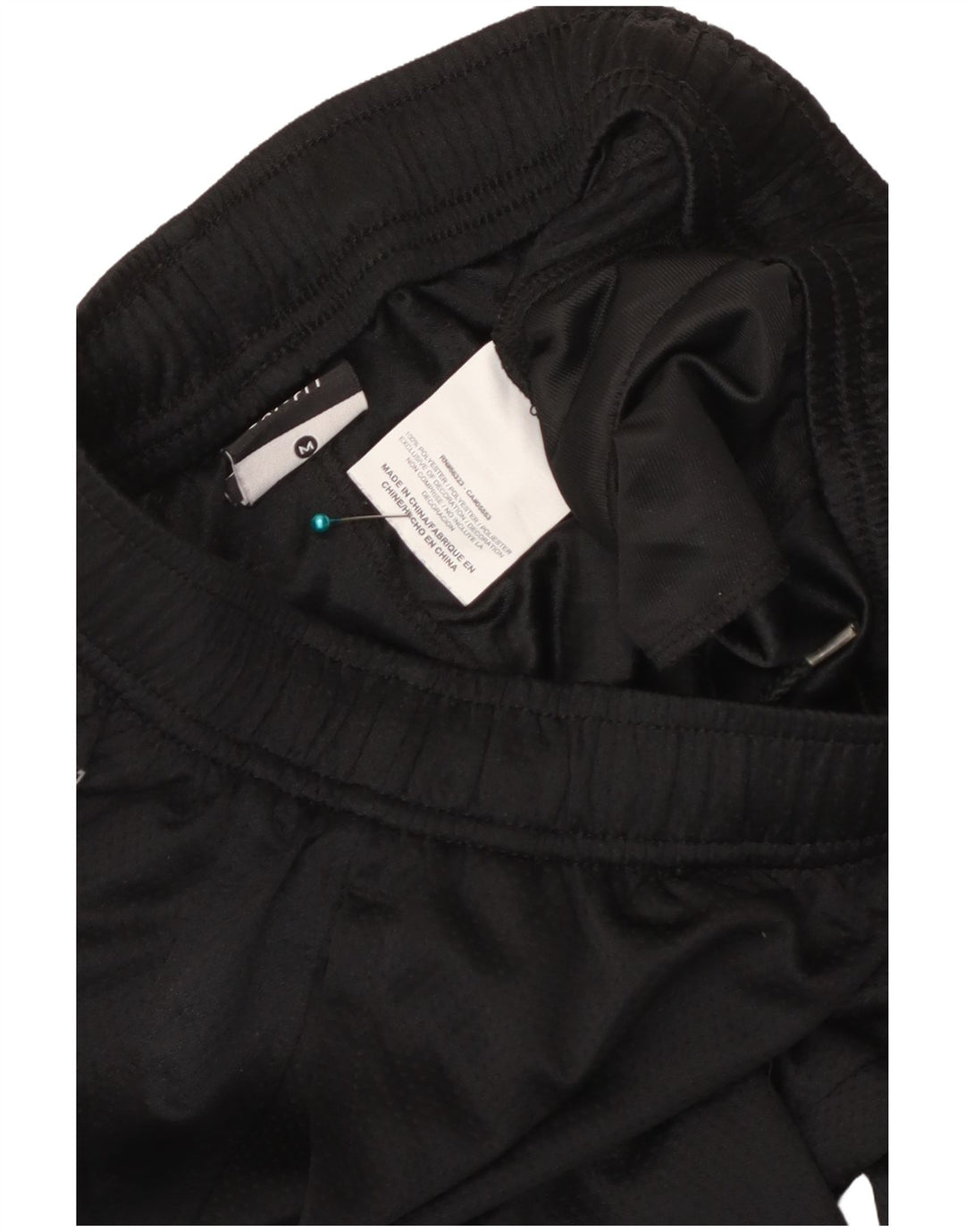 Nike Dame Capri Wide Leg træningsdragt Bukser UK 12 Medium Sort Polyester