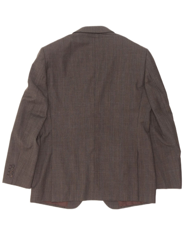 Marks & Spencer Herre Autograph Blazer Jacket UK 42 Large Grey Check