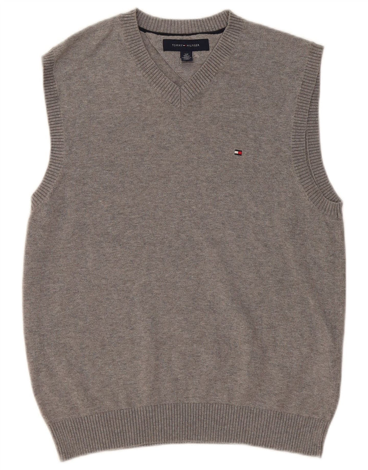 Tommy Hilfiger Herrevest Tank Top Lille Grå Bomuld
