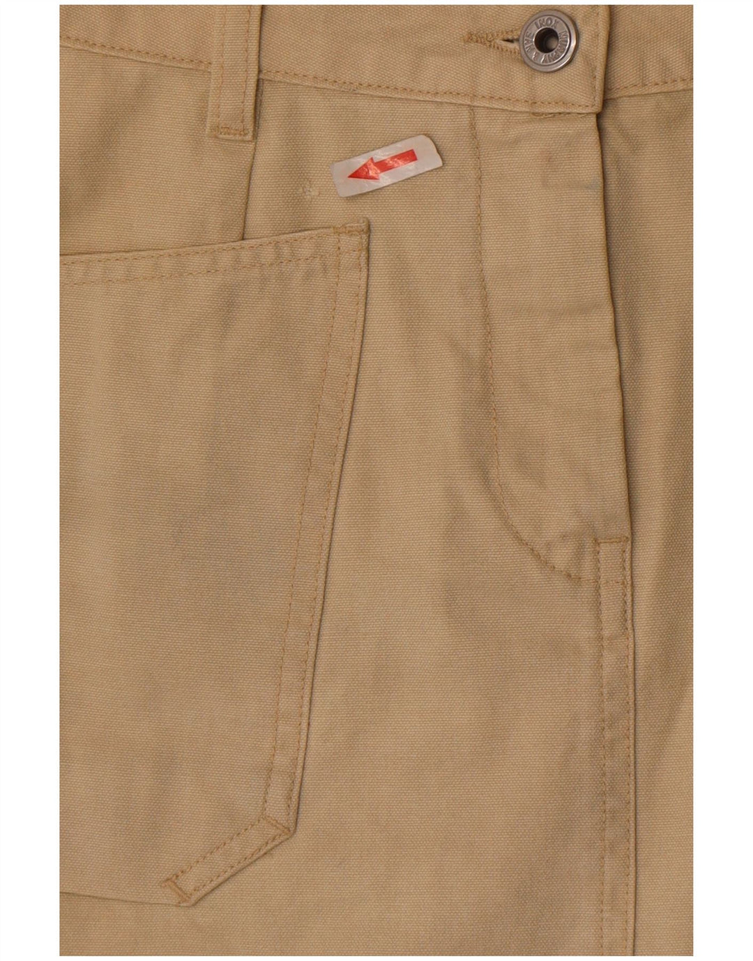 Murphy & Nye lige nederdel til kvinder W30 Medium Beige Bomuld