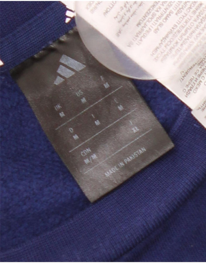 Adidas sweatshirt til mænd Medium marineblå bomuld