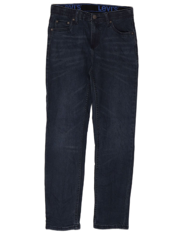 Levi's Girls 502 Slim Jeans 13-14 år W27 L29 Marineblå Bomuld