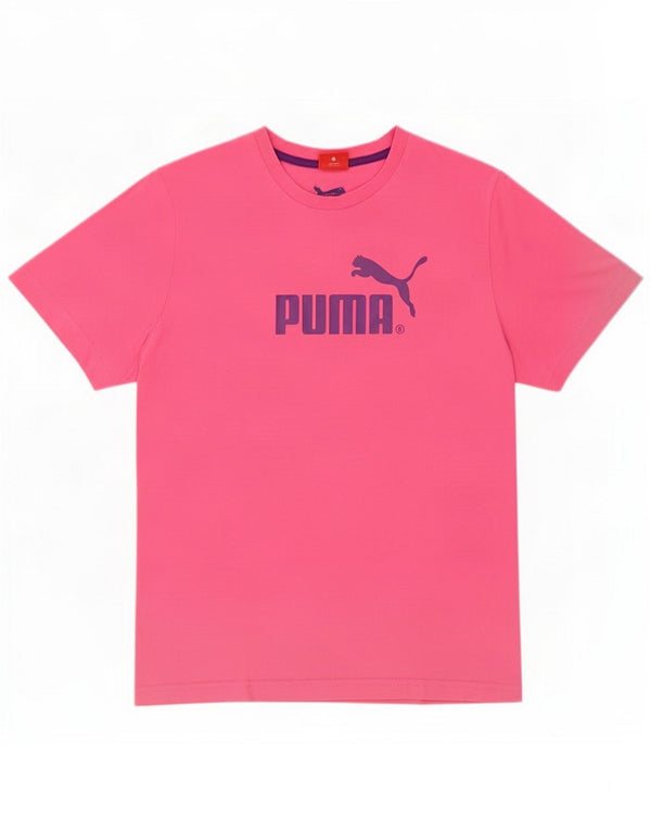 Puma Herre grafisk T-shirt Top Medium Pink