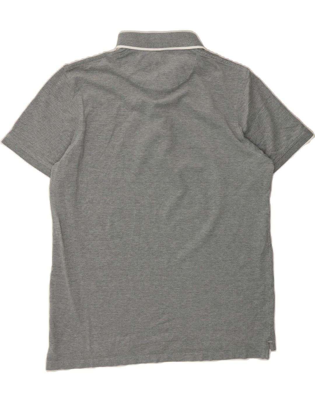 JACK & JONES Mens Polo Shirt 2XL Grey Cotton Vintage Jack & Jones and Second-Hand Jack & Jones from Messina Hembry 