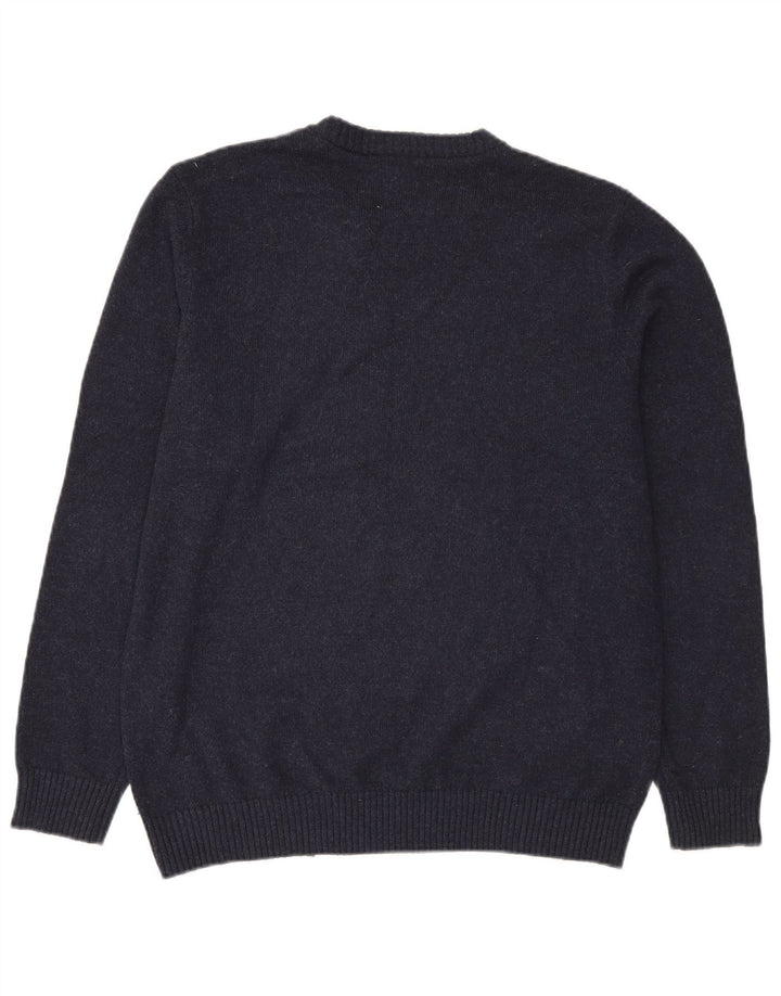 Jack & Jones herre sweater med rund hals XL marineblå
