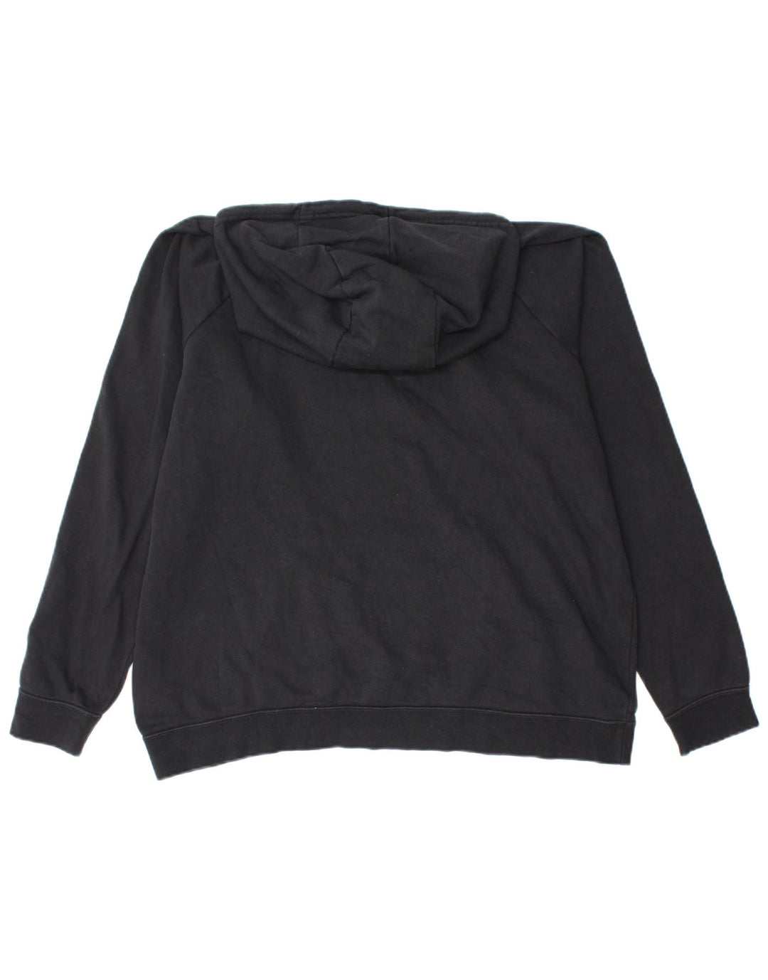 NIKE Oversized hættetrøje til kvinder UK 18 XL Sort bomuld