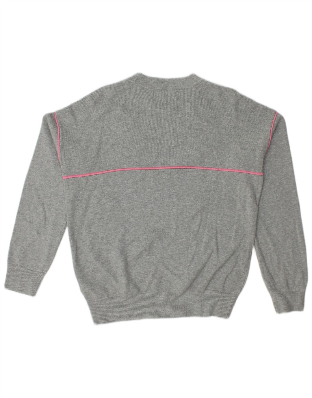 Marks & Spencer dame sweater med rund hals i overstørrelse UK 10 lille grå