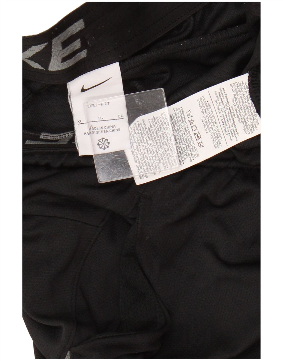 Nike Herre Dri Fit Sportshorts XL Sort Colourblock Polyester