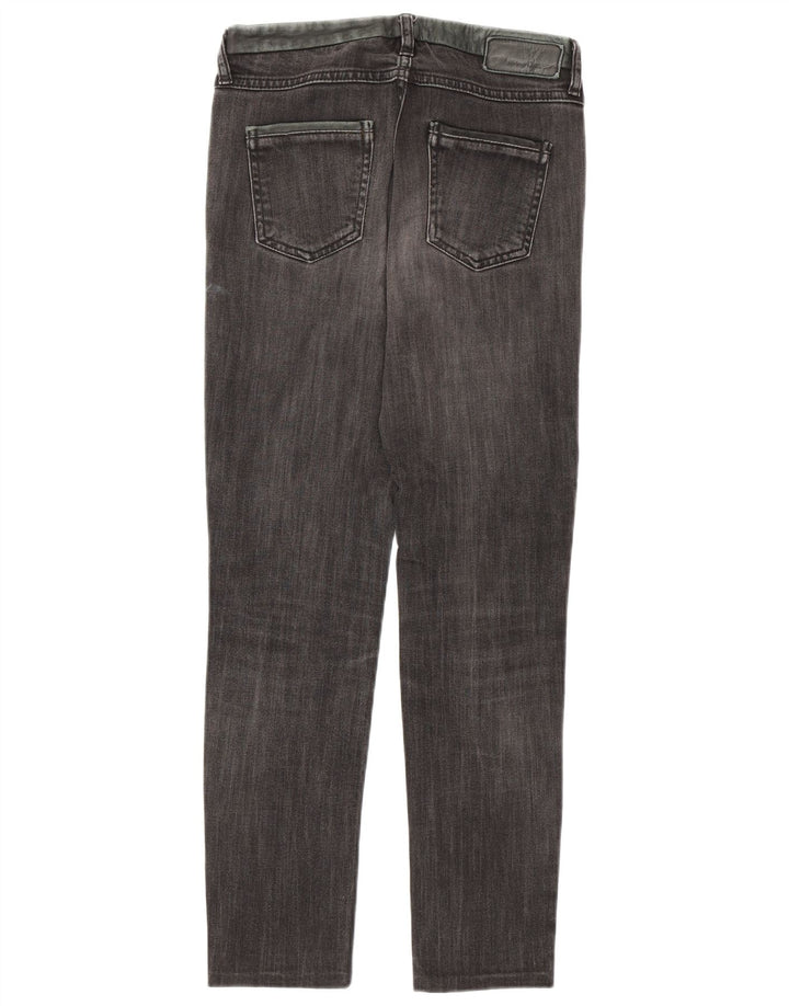 Massimo Dutti Dame Slim Jeans EU 36 XS W26 L27 Grå Bomuld