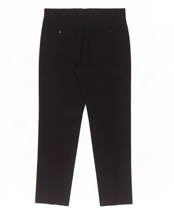Marks & Spencer Herre Regular Fit Chinobukser W38 L33 Marineblå polyester