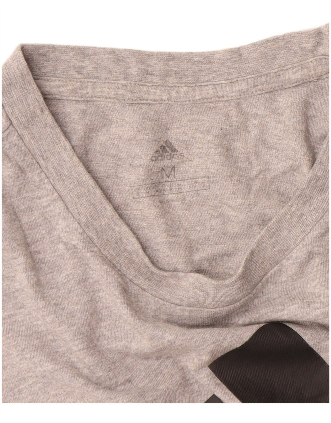 Adidas Herre grafisk T-shirt top mellemgrå