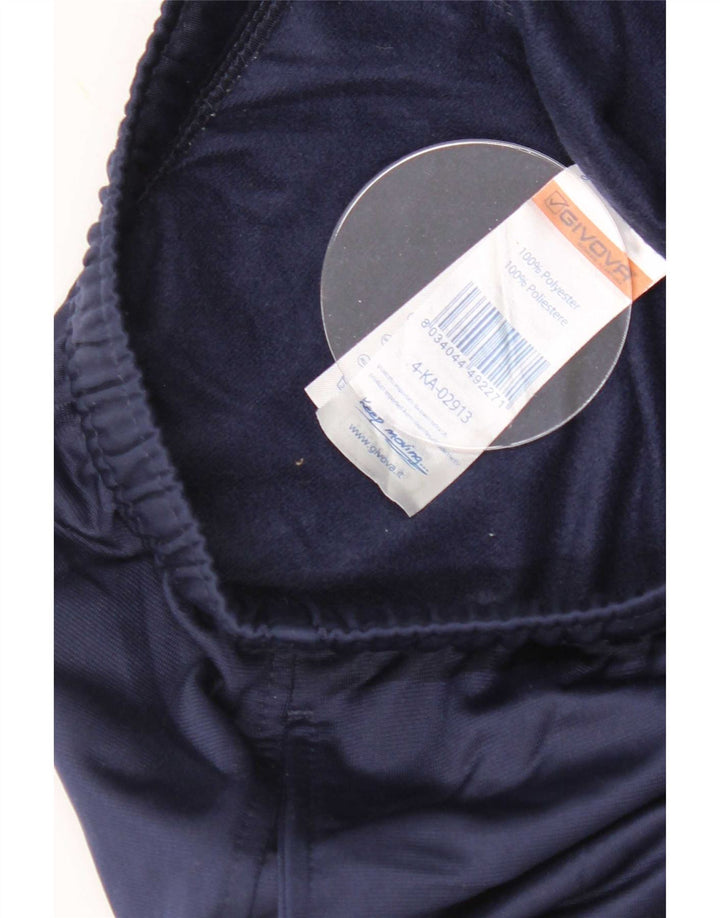 Givova Herre grafisk træningsdragt Bukser Joggers XL Navy Blue Polyester