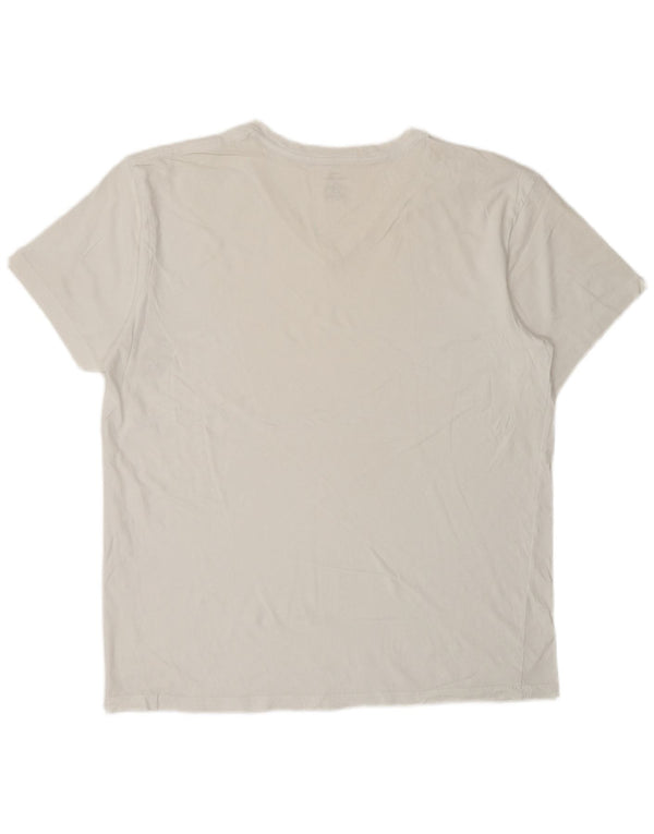 Calvin Klein Herre T-Shirt Top Stor Hvid