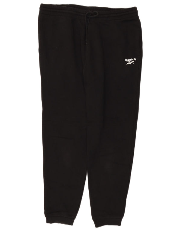 Reebok Herre træningsdragt Bukser Joggers Large Sort Bomuld