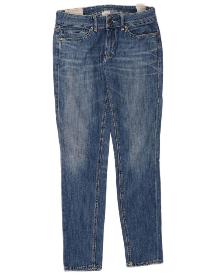 Dondup Dame Slim Jeans W27 L29 Blå Bomuld