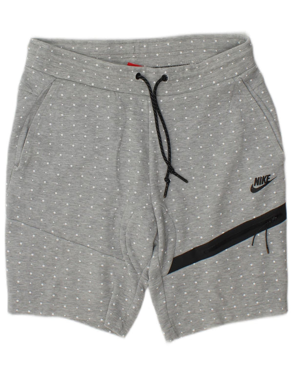 Nike Mens Cargo Sport Shorts Small  Grey Spotted Cotton