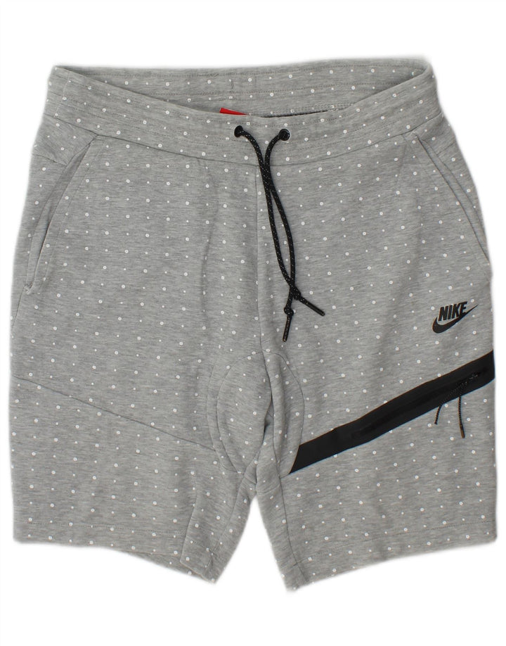 Nike Herre Cargo Sportsshorts Små grå plettet bomuld