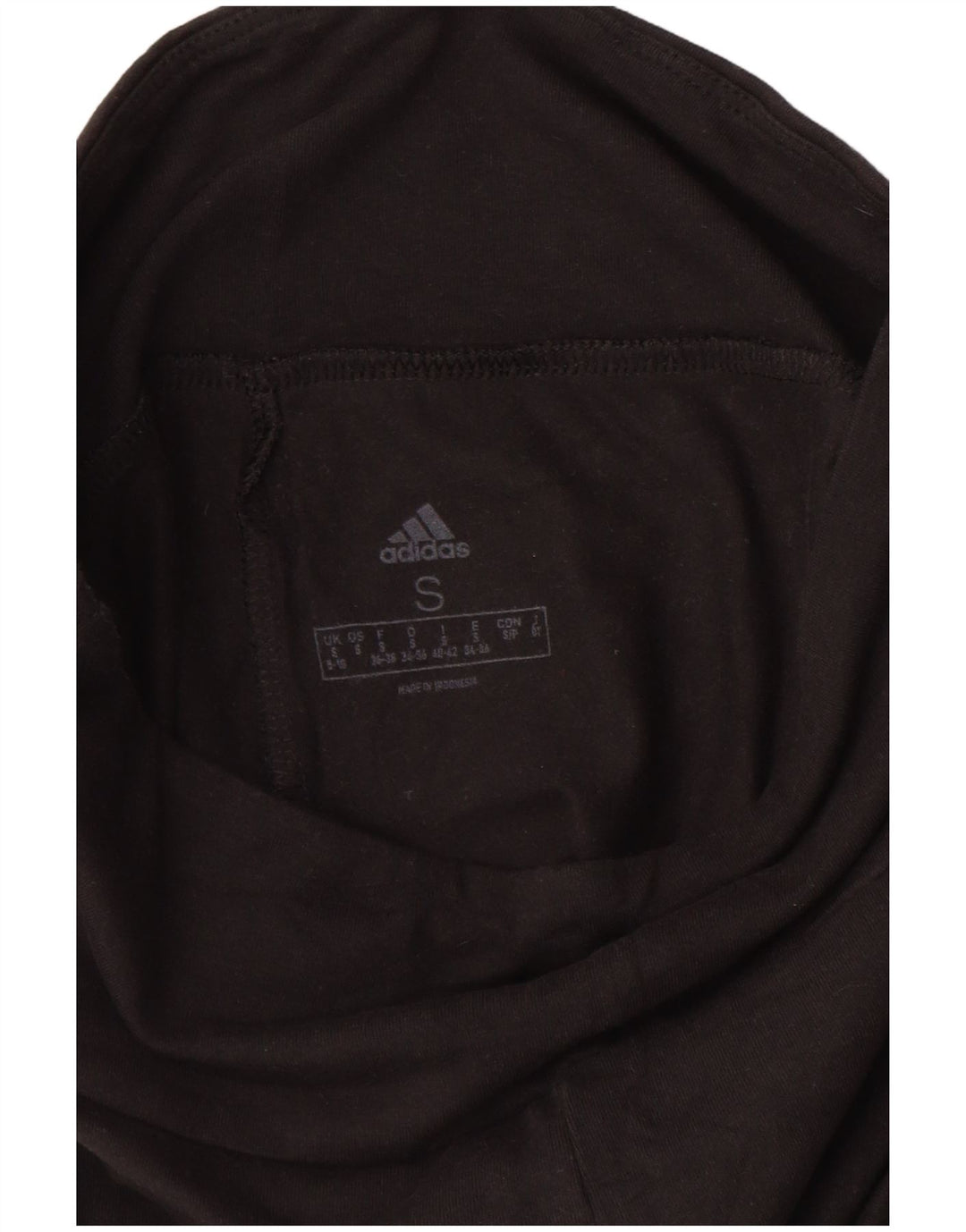 Adidas Graphic Leggings til kvinder UK 8/10 Small Black