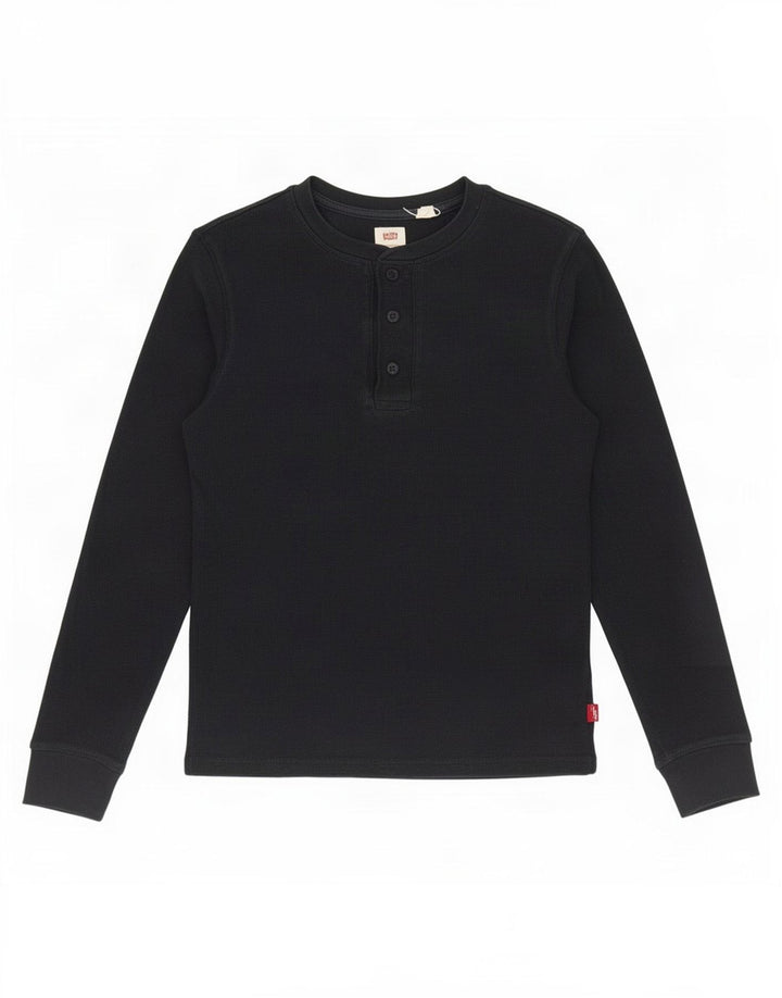 Levi's Herre Top Langærmet Lille Sort Bomuld