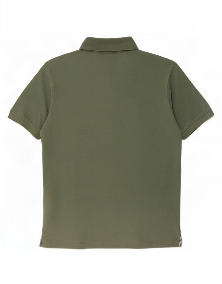 Tommy Hilfiger Polo Shirt til mænd Stor grøn bomuld