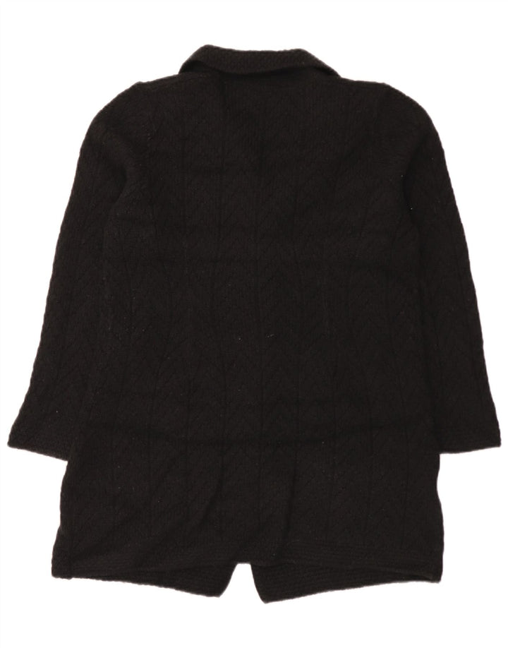 Marks & Spencer Dame St. Michael Cardigan Sweater UK 16 Large Black