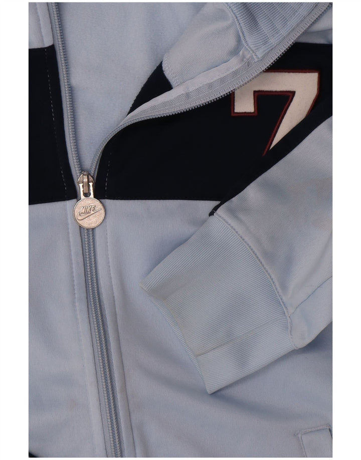 Nike drenge grafisk træningsdragt topjakke 10-11 år Medium Blue Colourblock