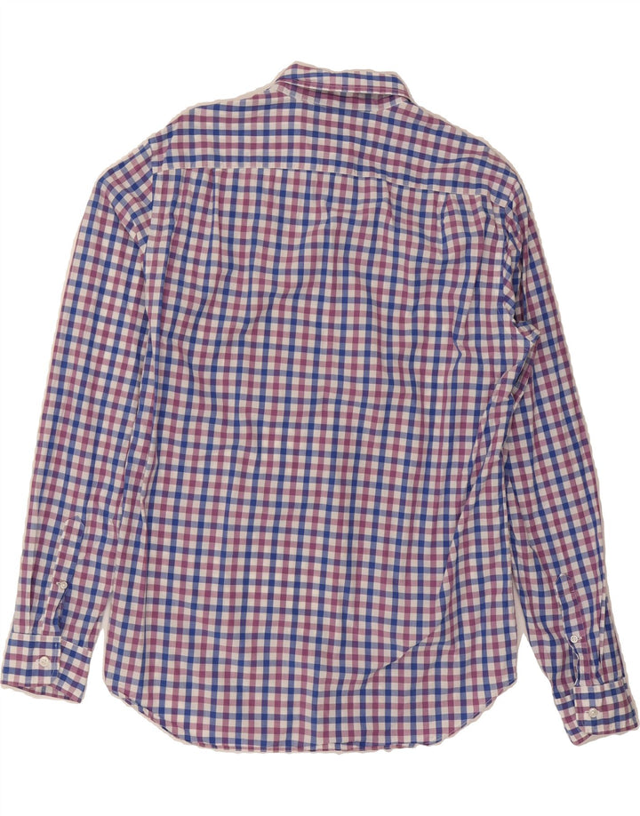J. CREW Mens Shirt Medium Blue Gingham Cotton Vintage J. Crew and Second-Hand J. Crew from Messina Hembry 